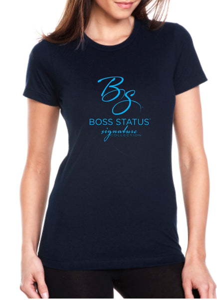 Boss Status Signature Collection Women's Short Sleeve T-Shirts - BossStatusCollection.Com