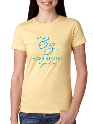 Boss Status Signature Collection Women's Short Sleeve T-Shirts - BossStatusCollection.Com