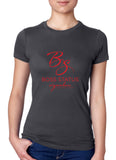 Boss Status Signature Collection Women's Short Sleeve T-Shirts in Red Graphic - BossStatusCollection.Com
