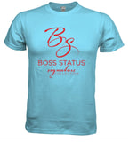 Boss Status Signature Collection Men's T-Shirts in Red Print - BossStatusCollection.Com