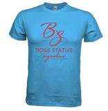 Boss Status Signature Collection Men's T-Shirts in Red Print - BossStatusCollection.Com