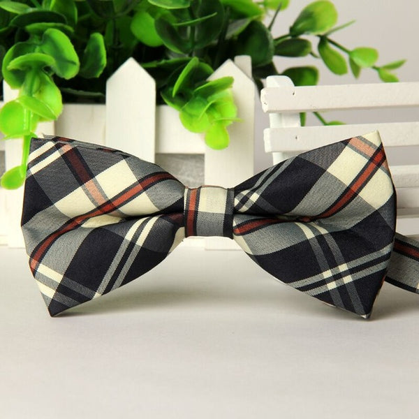 Boss Status Collection High Fashion Men Butterfly Plaid Bow Ties - BossStatusCollection.Com