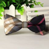 Boss Status Collection High Fashion Men Butterfly Plaid Bow Ties - BossStatusCollection.Com