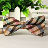 Boss Status Collection High Fashion Men Butterfly Plaid Bow Ties - BossStatusCollection.Com