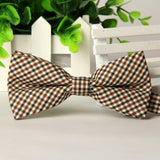 Boss Status Collection High Fashion Men Butterfly Plaid Bow Ties - BossStatusCollection.Com