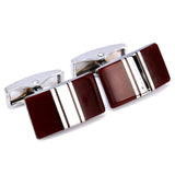 Royal Swagg French Red Shirt Cuff Links For Men - BossStatusCollection.Com