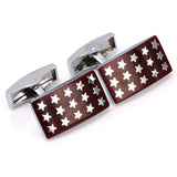 Royal Swagg French Red Shirt Cuff Links For Men - BossStatusCollection.Com