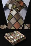 Royal Swagg Stylish Men Tie and  Pocket Square Sets - BossStatusCollection.Com