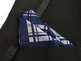 Royal Swagg Fashionable Pocket Squares- Paisley, Plaid, and Polka-Dot - BossStatusCollection.Com