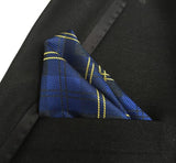 Royal Swagg Fashionable Pocket Squares- Paisley, Plaid, and Polka-Dot - BossStatusCollection.Com