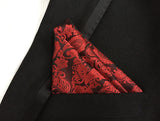 Royal Swagg Fashionable Pocket Squares- Paisley, Plaid, and Polka-Dot - BossStatusCollection.Com
