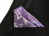 Royal Swagg Fashionable Pocket Squares- Paisley, Plaid, and Polka-Dot - BossStatusCollection.Com