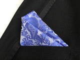 Royal Swagg Fashionable Pocket Squares- Paisley, Plaid, and Polka-Dot - BossStatusCollection.Com