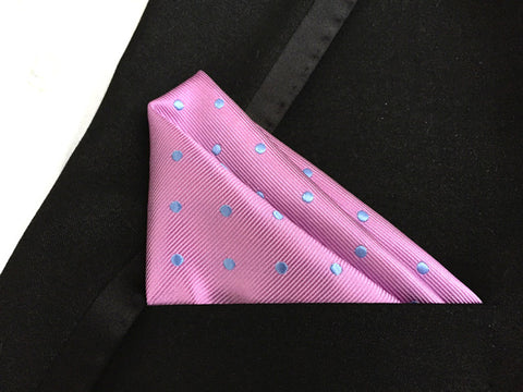 Royal Swagg Fashionable Pocket Squares- Paisley, Plaid, and Polka-Dot - BossStatusCollection.Com