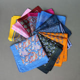 Boss Status Collection Pocket Squares Floral, Paisley - BossStatusCollection.Com