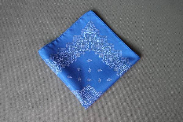 Boss Status Collection Pocket Squares Floral, Paisley - BossStatusCollection.Com