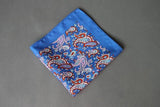 Boss Status Collection Pocket Squares Floral, Paisley - BossStatusCollection.Com