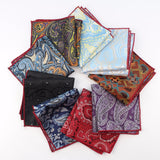 Boss Status Collection Vintage Pocket Squares Paisley - BossStatusCollection.Com