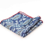 Boss Status Collection Vintage Pocket Squares Paisley - BossStatusCollection.Com