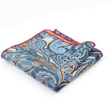 Boss Status Collection Vintage Pocket Squares Paisley - BossStatusCollection.Com