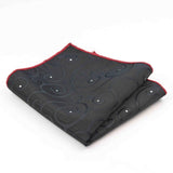 Boss Status Collection Vintage Pocket Squares Paisley - BossStatusCollection.Com