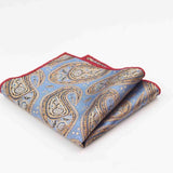 Boss Status Collection Vintage Pocket Squares Paisley - BossStatusCollection.Com