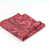 Boss Status Collection Vintage Pocket Squares Paisley - BossStatusCollection.Com