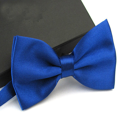 Boss Status Collection Men's Fashion Butterfly Bow Ties  Solid Colors - BossStatusCollection.Com