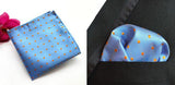 Boss Status Collection Men Pocket Squares Polka-Dot Pattern & 100% Silk - BossStatusCollection.Com
