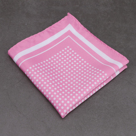 Boss Status Collection Men's Vintage Polka-Dot Pocket Squares - BossStatusCollection.Com