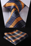 Royal Swagg Stylish Men Tie and  Pocket Square Sets - BossStatusCollection.Com