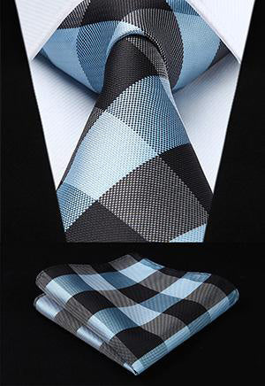Royal Swagg Stylish Men Tie and  Pocket Square Sets - BossStatusCollection.Com