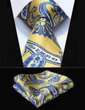 Royal Swagg Stylish Men Tie and  Pocket Square Sets - BossStatusCollection.Com