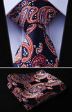 Royal Swagg Stylish Men Tie and  Pocket Square Sets - BossStatusCollection.Com