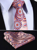 Royal Swagg Stylish Men Tie and  Pocket Square Sets - BossStatusCollection.Com