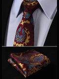 Royal Swagg Stylish Men Tie and  Pocket Square Sets - BossStatusCollection.Com
