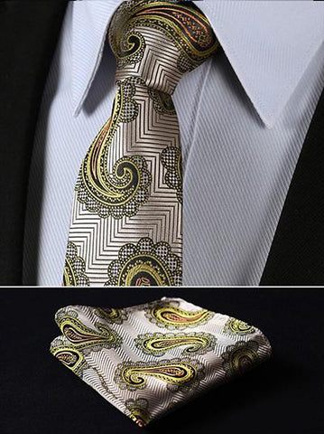 Royal Swagg Stylish Men Tie and  Pocket Square Sets - BossStatusCollection.Com