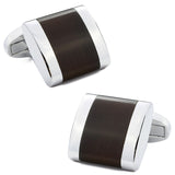 Boss Status Collection Classic Opal Cuff links  for Men - BossStatusCollection.Com