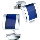 Boss Status Collection Classic Opal Cuff links  for Men - BossStatusCollection.Com