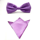 Boss Status Collection Solid Unisex Bowties Set - BossStatusCollection.Com