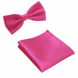 Boss Status Collection Solid Unisex Bowties Set - BossStatusCollection.Com