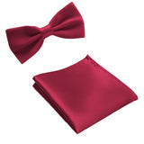 Boss Status Collection Solid Unisex Bowties Set - BossStatusCollection.Com