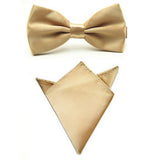 Boss Status Collection Solid Unisex Bowties Set - BossStatusCollection.Com