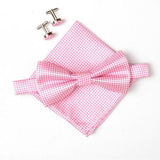Royal Swagg Men's Bow Tie Set (Bow Ties, Cuff Links, Pocket square) - BossStatusCollection.Com