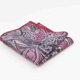 Boss Status Collection Vintage Pocket Squares Paisley - BossStatusCollection.Com