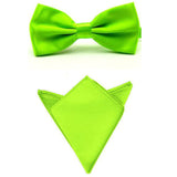 Boss Status Collection Solid Unisex Bowties Set - BossStatusCollection.Com