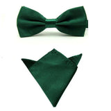 Boss Status Collection Solid Unisex Bowties Set - BossStatusCollection.Com