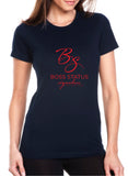 Boss Status Signature Collection Women's Short Sleeve T-Shirts in Red Graphic - BossStatusCollection.Com