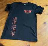 Boss Status Collection - BSC T-shirts "Flow" Style (Red Print)