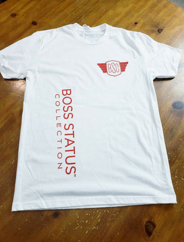 Boss Status Collection - BSC T-shirts "Flow" Style (Red Print)
